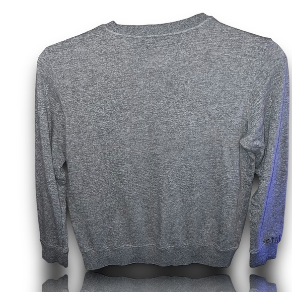 Etnies Mikey Taylor 09’ Collaboration Grey Pullover Crewneck Logo Hit Sweater - Picture 3 of 7